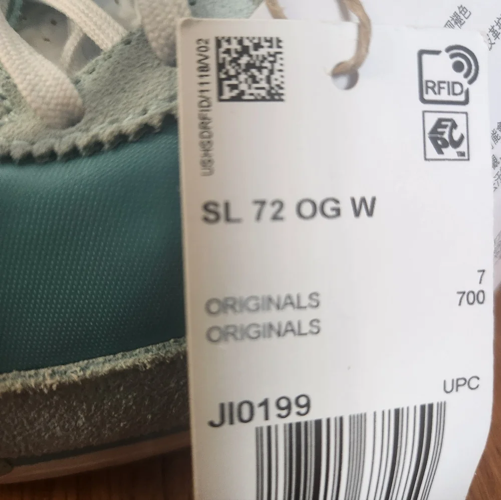 Adidas Teal SL 72 OG Sneakers - Picture 12 of 12